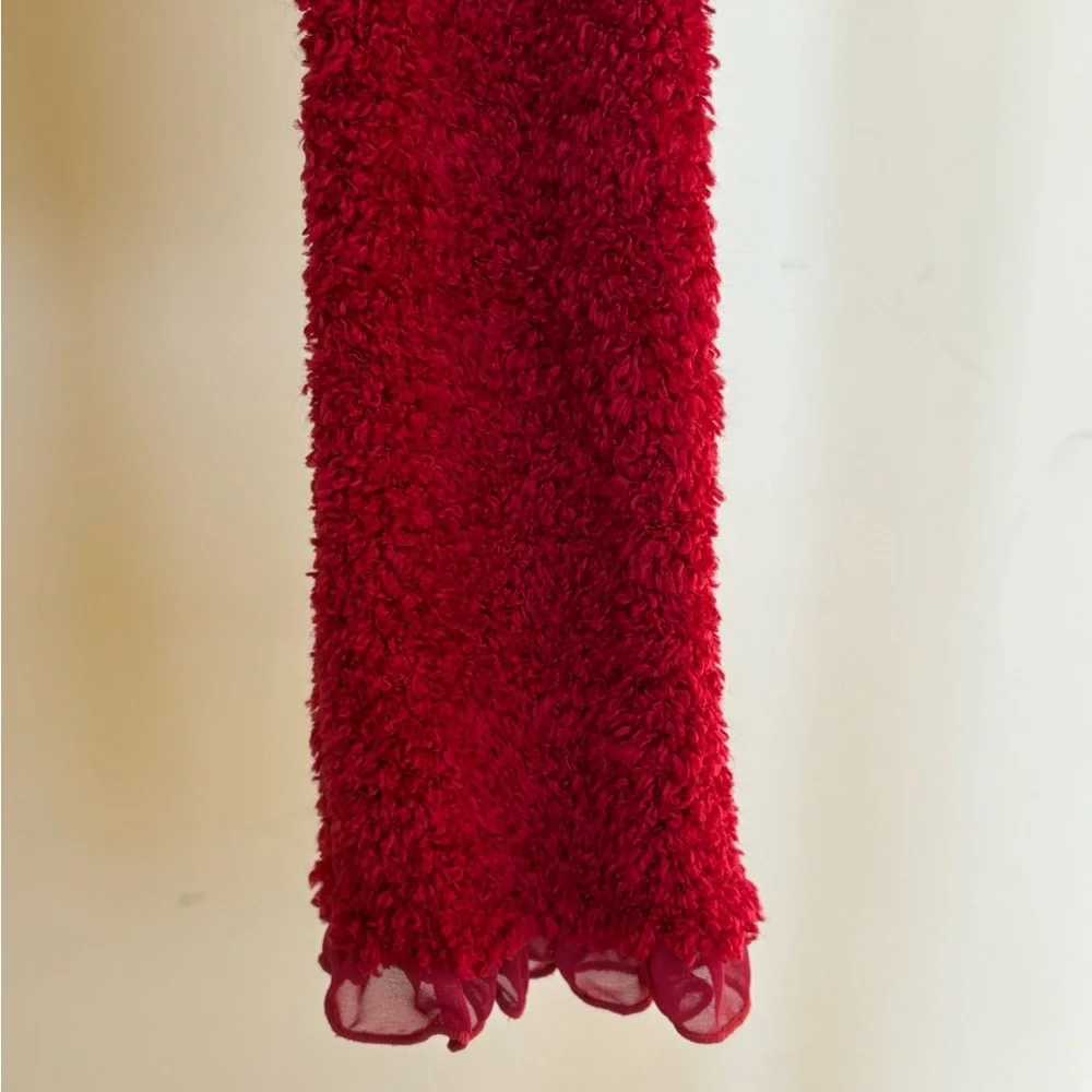 The Children’s Place Red Textured Cardigan